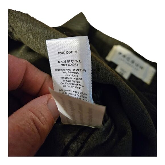 Pacsun Size 25 Dark Green Mini Skirt - Picture 3 of 7